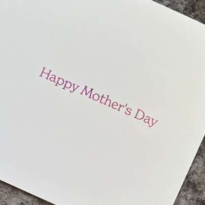 'Vivid Flowers' Mother's Day Card