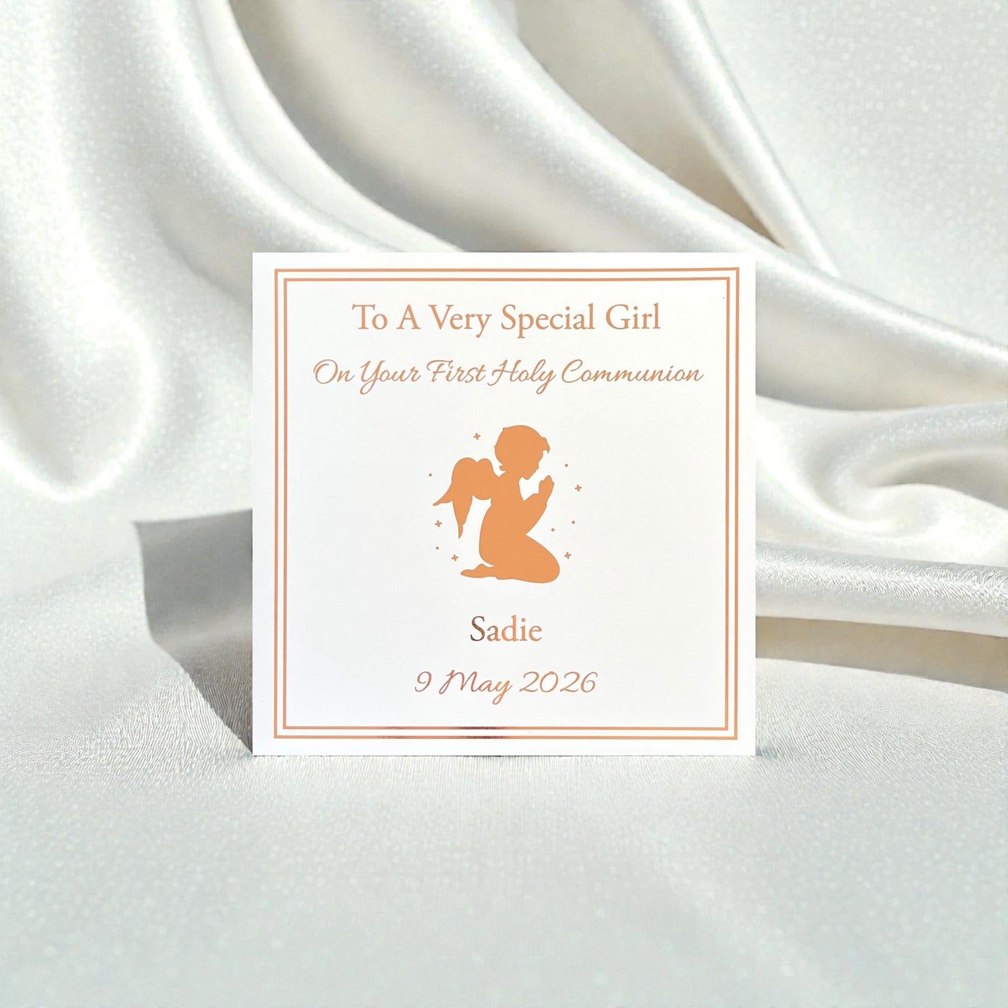 'Faith' Special Girl/Boy First Holy Communion Card