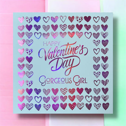 'Sketch Hearts' Valentine’s Day Card