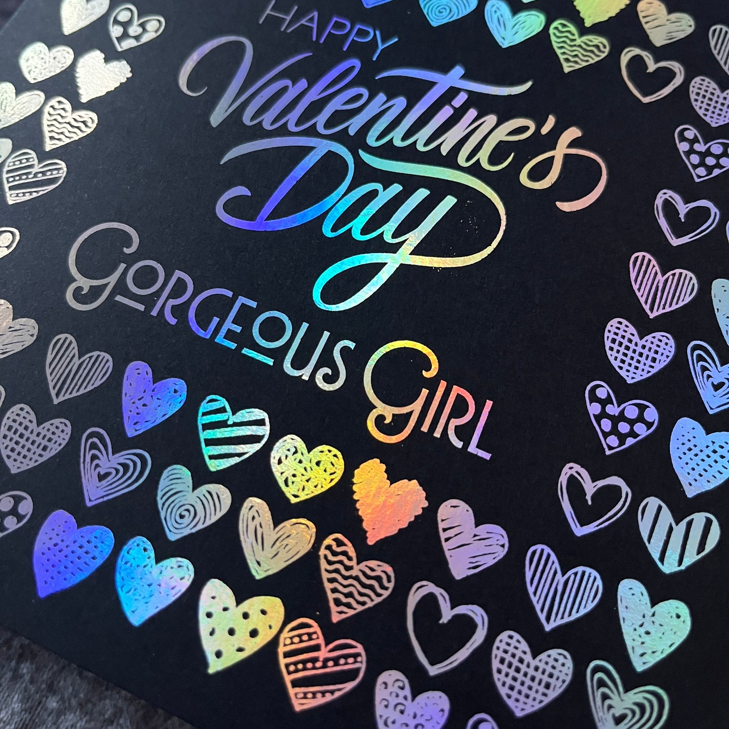 'Sketch Hearts' Valentine’s Day Card