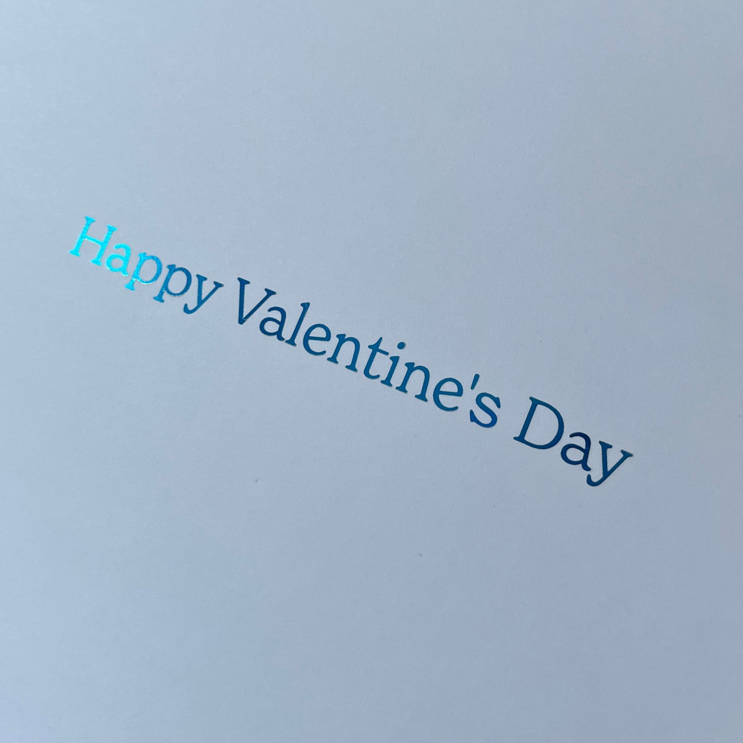 'Bubble Heart' Valentine’s Day Card