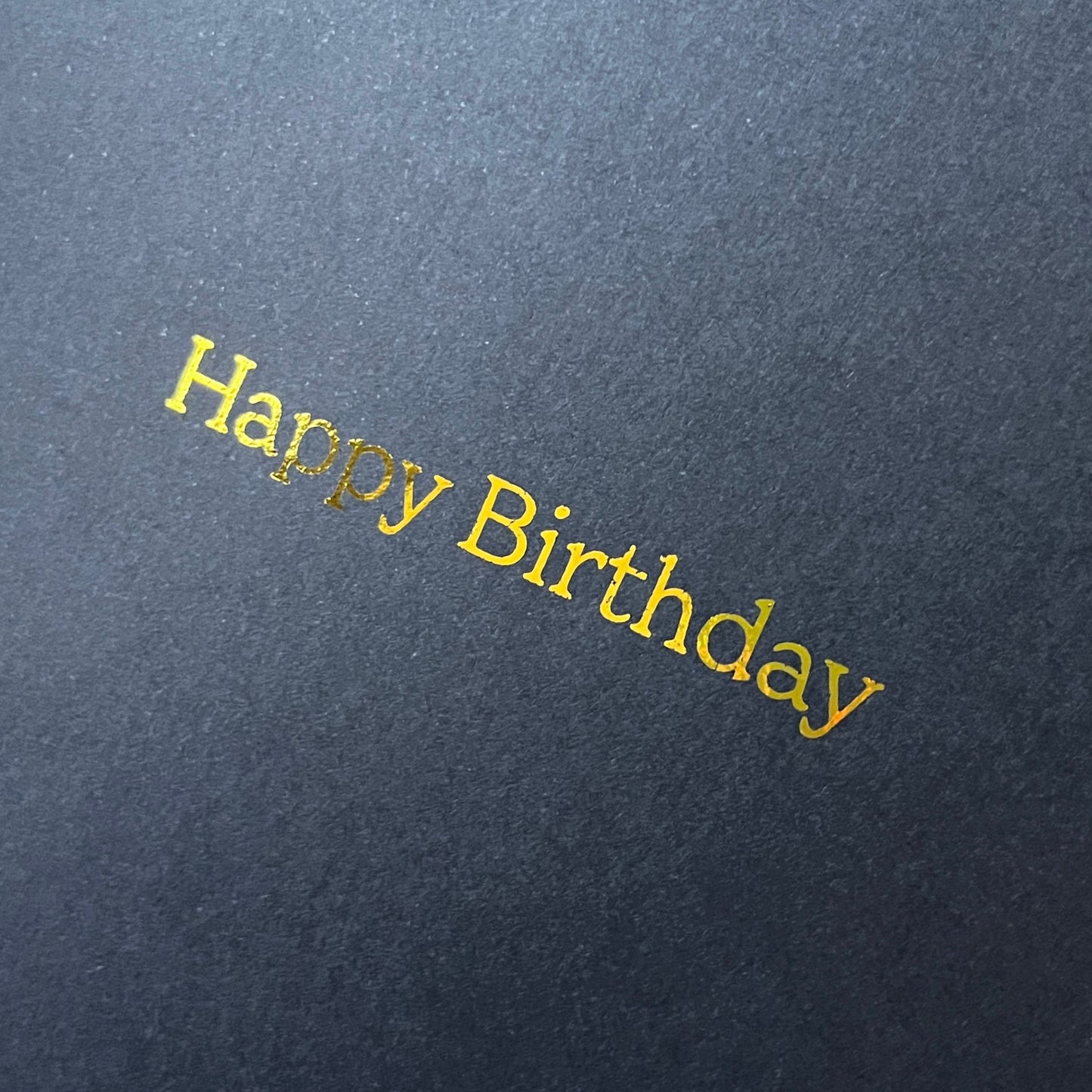 'Golden Dragon' Birthday Card