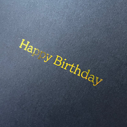 'Golden Dragon' Birthday Card