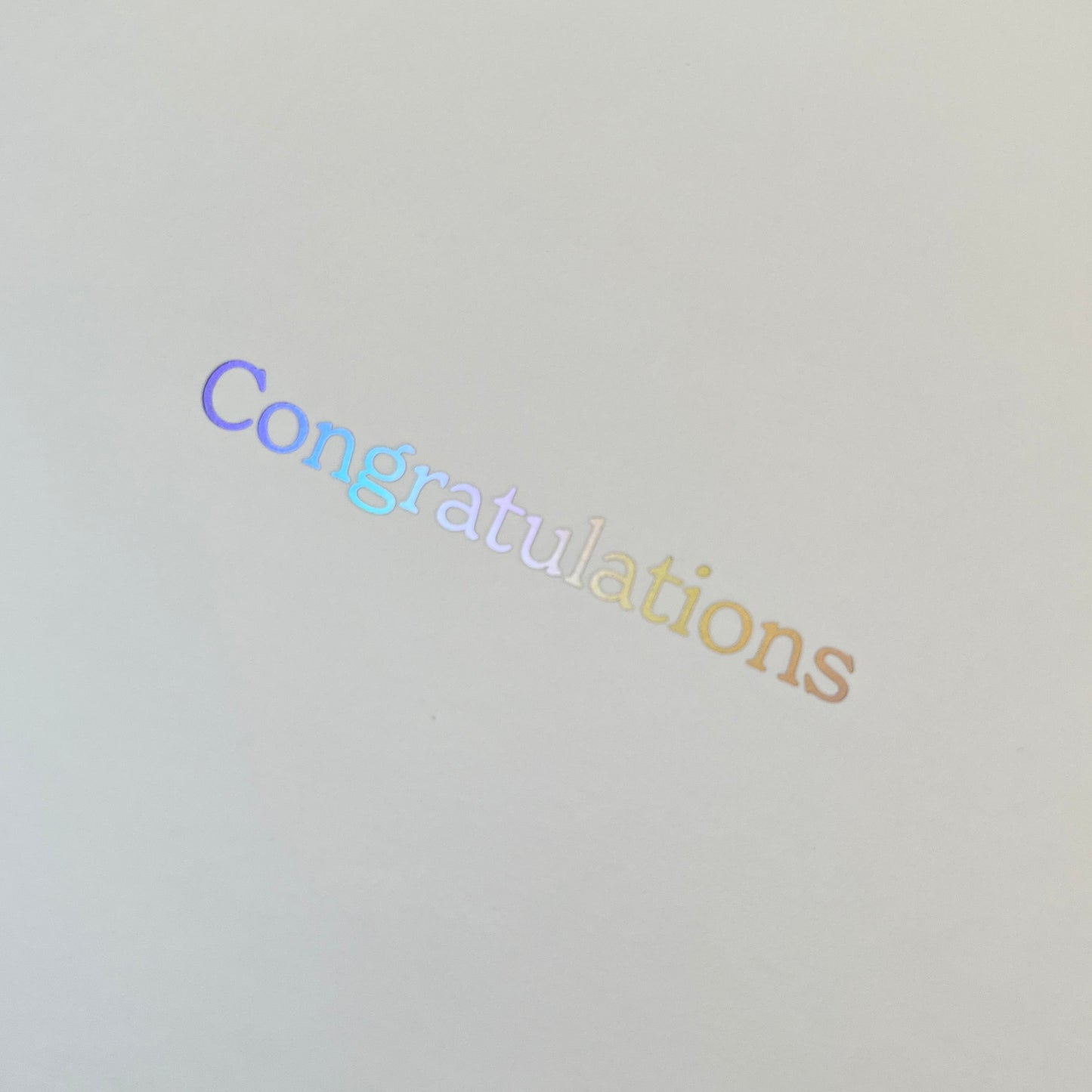 'Bling Ring' Congratulations Engagement Card