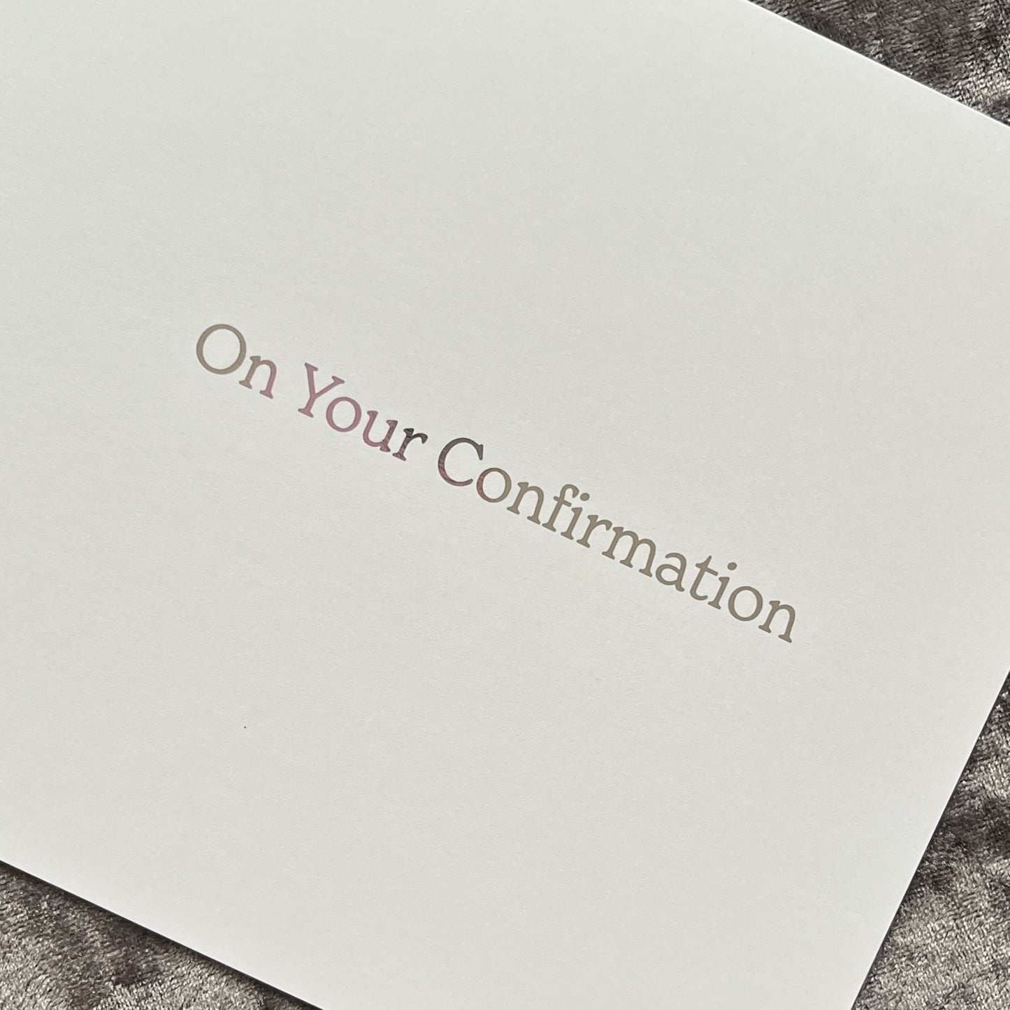 'Blessing' Special Girl/Boy Confirmation Day Card