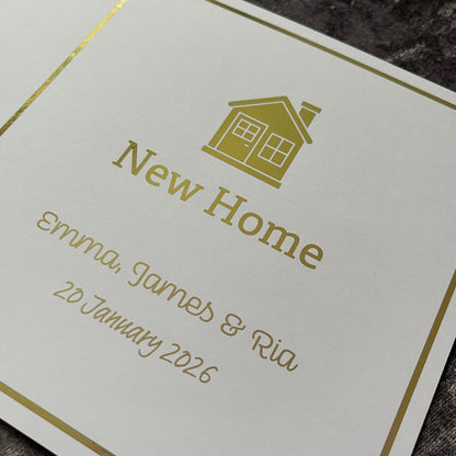 'Happy Home' New Home Congratulations Card