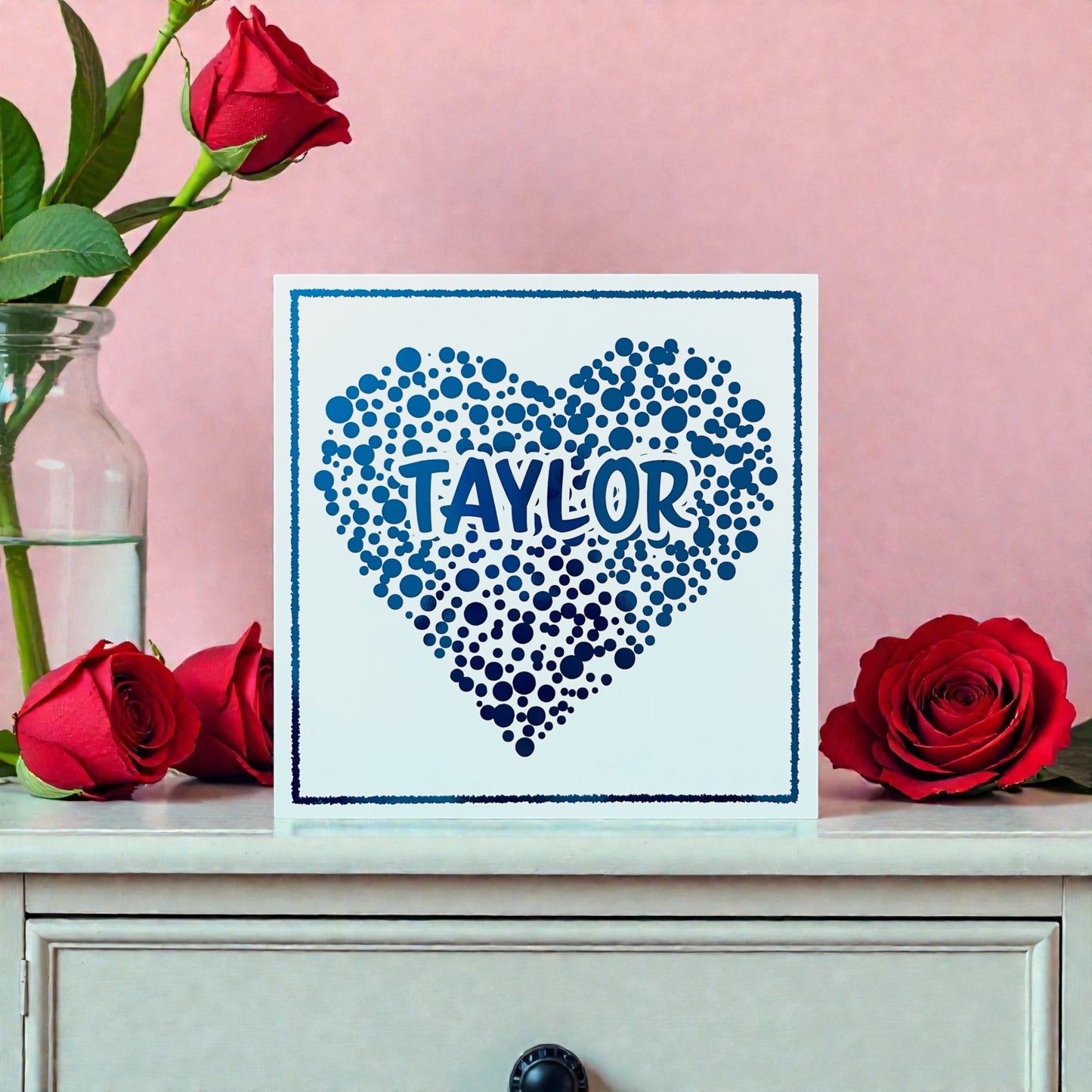 'Bubble Heart' Valentine’s Day Card