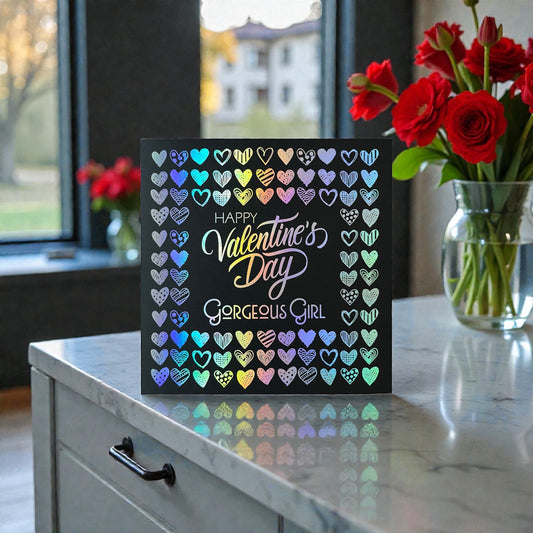'Sketch Hearts' Valentine’s Day Card