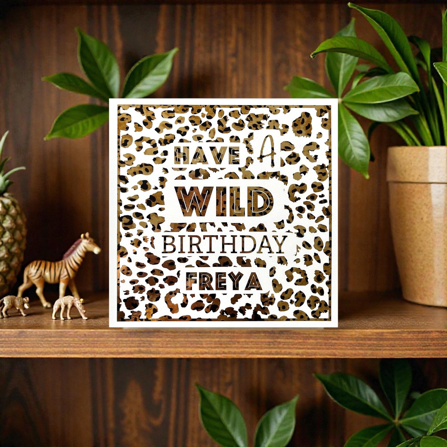 'Wild Time' Birthday Card
