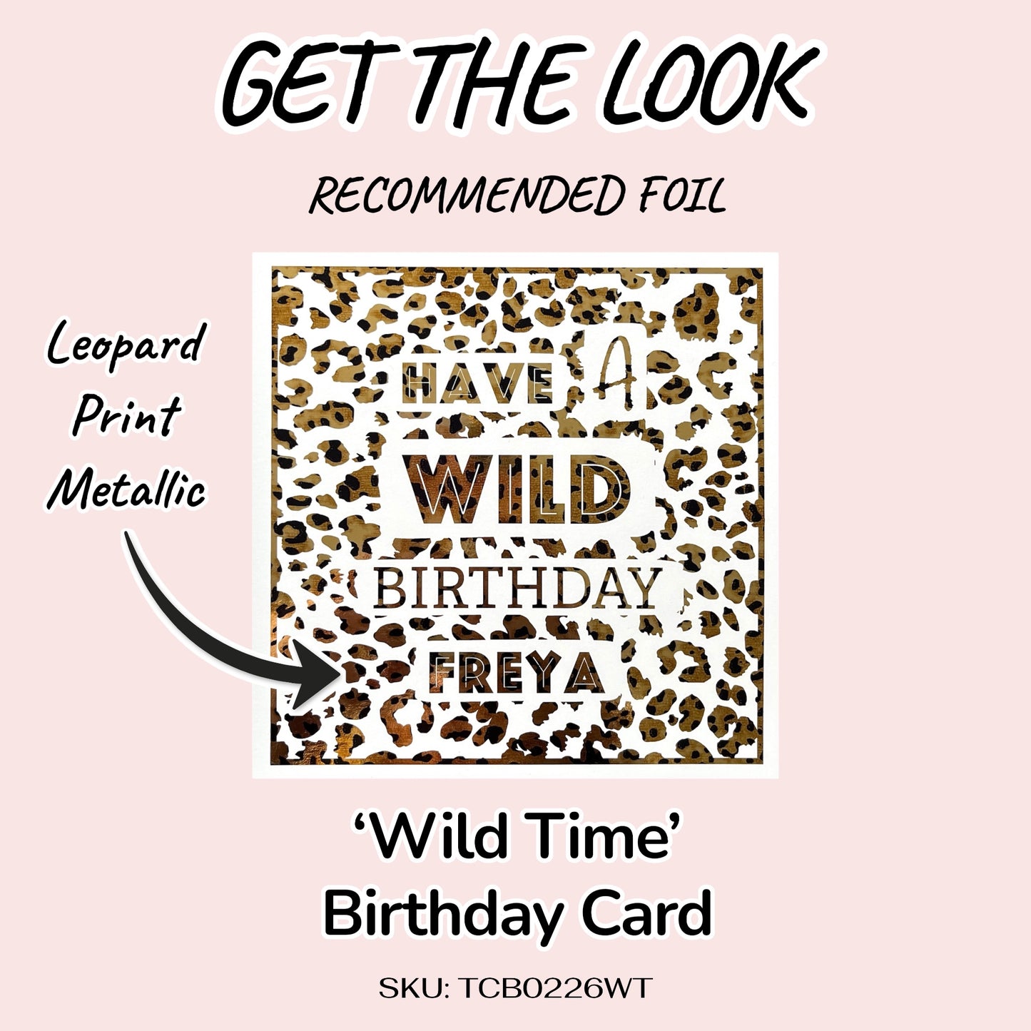 'Wild Time' Birthday Card