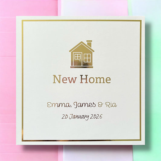 'Happy Home' New Home Congratulations Card