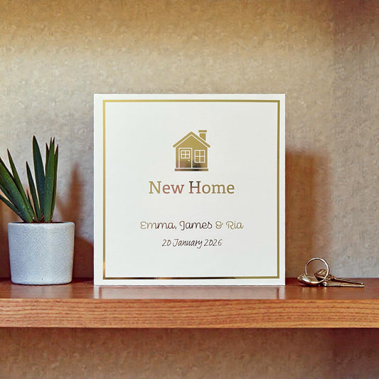 'Happy Home' New Home Congratulations Card