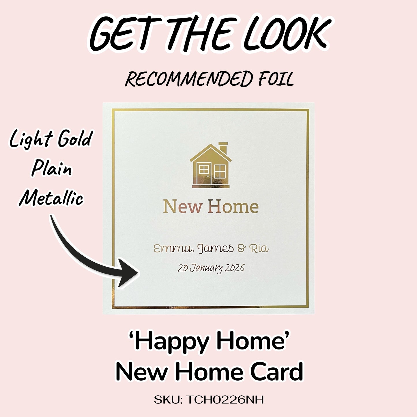 'Happy Home' New Home Congratulations Card