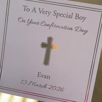 'Blessing' Special Girl/Boy Confirmation Day Card