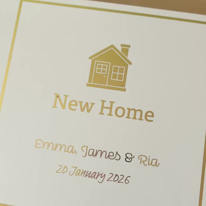 'Happy Home' New Home Congratulations Card